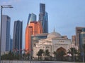 Abudhabi main landmarks and palace gate