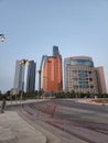 Abudhabi skyscrapers