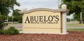 Abuelo's Mexican Food Embassy Restaurant Sign