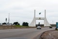 Abuja, NIGERIA - November 2, 2017: Abuja City Gate Monument