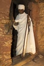 Abuna Yemata Guh, Tigray rock hewn churches. Gheralta massif Royalty Free Stock Photo