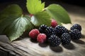 Abundance of Morel Mushrooms and Raspberries