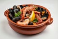 Abundance of Various Seafood in a Bowl
