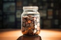 Abundant Jar coins. Generate Ai