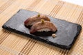 Aburi Akami (Torched Tuna) Sushi Royalty Free Stock Photo