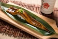 Aburi Anago (Grilled See Eel) Royalty Free Stock Photo