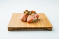 Aburi Salmon Nigiri Sushi Royalty Free Stock Photo