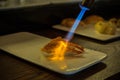 Aburi Sushi (Torched Sushi) Royalty Free Stock Photo