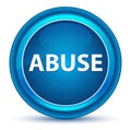 Abuse Eyeball Blue Round Button Royalty Free Stock Photo