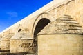 The abutment of the Roman bridge of Cordoba Royalty Free Stock Photo