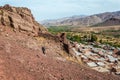 Abyaneh village in Iran Royalty Free Stock Photo