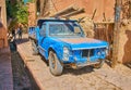 The vintage damaged pickup, Abyaneh