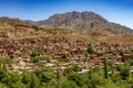 Abyaneh, village located in the Karkas Mountains, Iran Royalty Free Stock Photo