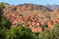 Abyaneh village in the mountains of Iran. Ancient Persian settlement of the 7th century. World Heritage.