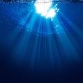 Abyss, abstract underwater backgrounds