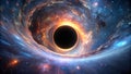 The Abyss Gazes Back: A Hyper-Realistic Visualization of a Black Hole\'s Event Horizon Generative AI