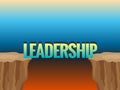 Abyss and word LEADERSHIP as bridge