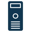Ac cooler, ac unit Isolated Vector Icon That can be easily edited in any size or modified.