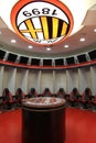 AC Milan changing rooms