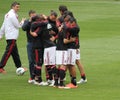 AC Milan players farewell