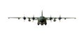AC130 Military airplane Royalty Free Stock Photo
