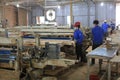 Acacia panel production in Vietnam