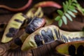 Acacia seeds. black locust. whte acacia on wooden background Royalty Free Stock Photo