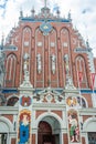 Acade of the House of Blackheads in Riga