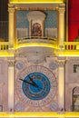 acade of replica of st. marks campanile with clock tower in Las Vegas, the venetian hotel and casino Royalty Free Stock Photo