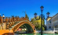 Academia Bridge Venice Italy Royalty Free Stock Photo