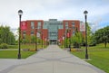 Academic Center building on the campus of Washington State University Health Sciences Spokane Royalty Free Stock Photo