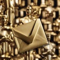 Academy Award Winning Envelope with Oscar