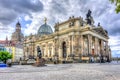 Academy of Fine Arts building in Dresden, Germany Royalty Free Stock Photo