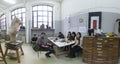 Students of Art Academy in Zagreb, Croatia