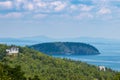 Acadia national park ocean overlook Royalty Free Stock Photo