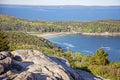 Acadia National Park sand beach Royalty Free Stock Photo