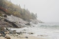 Acadia National Park Sand beach Royalty Free Stock Photo