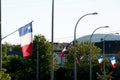 Acadian Flags - Edmundston - New Brunswick