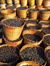 Acai in baskets