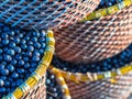 Acai in baskets Royalty Free Stock Photo