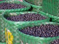 Acai in baskets Royalty Free Stock Photo