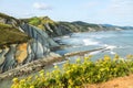 The Acantilado Flysch in Zumaia - Basque Country, Spain