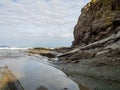 The Acantilado Flysch in Zumaia - Basque Country, Spain