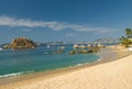 Acapulco Beach and Bay Royalty Free Stock Photo