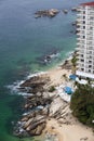 Acapulco coastline Royalty Free Stock Photo