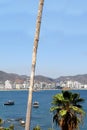 Acapulco in the state Guerrero is one of the main tourist destinations in Mexico, famous for its beaches and nightlife Royalty Free Stock Photo