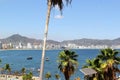 Acapulco in the state Guerrero is one of the main tourist destinations in Mexico, famous for its beaches and nightlife Royalty Free Stock Photo