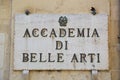 Accademia di Belle Arti, Lecce, Italy.