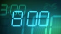 Accelerated digital clock