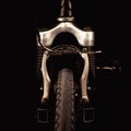 Accentuated Shapes of a Bicycle Royalty Free Stock Photo